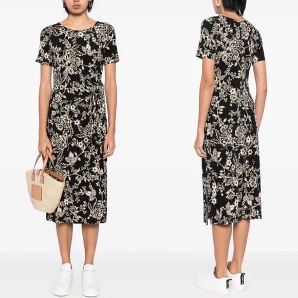 NWT JOHNNY WAS THE JANIE FAVORITE SIDE TIE KNIT DRESS Sz S - Picture 1 of 2